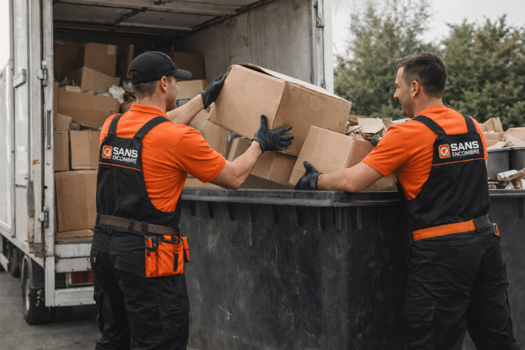 Intervention de vide maison réalisée par Sans Encombre