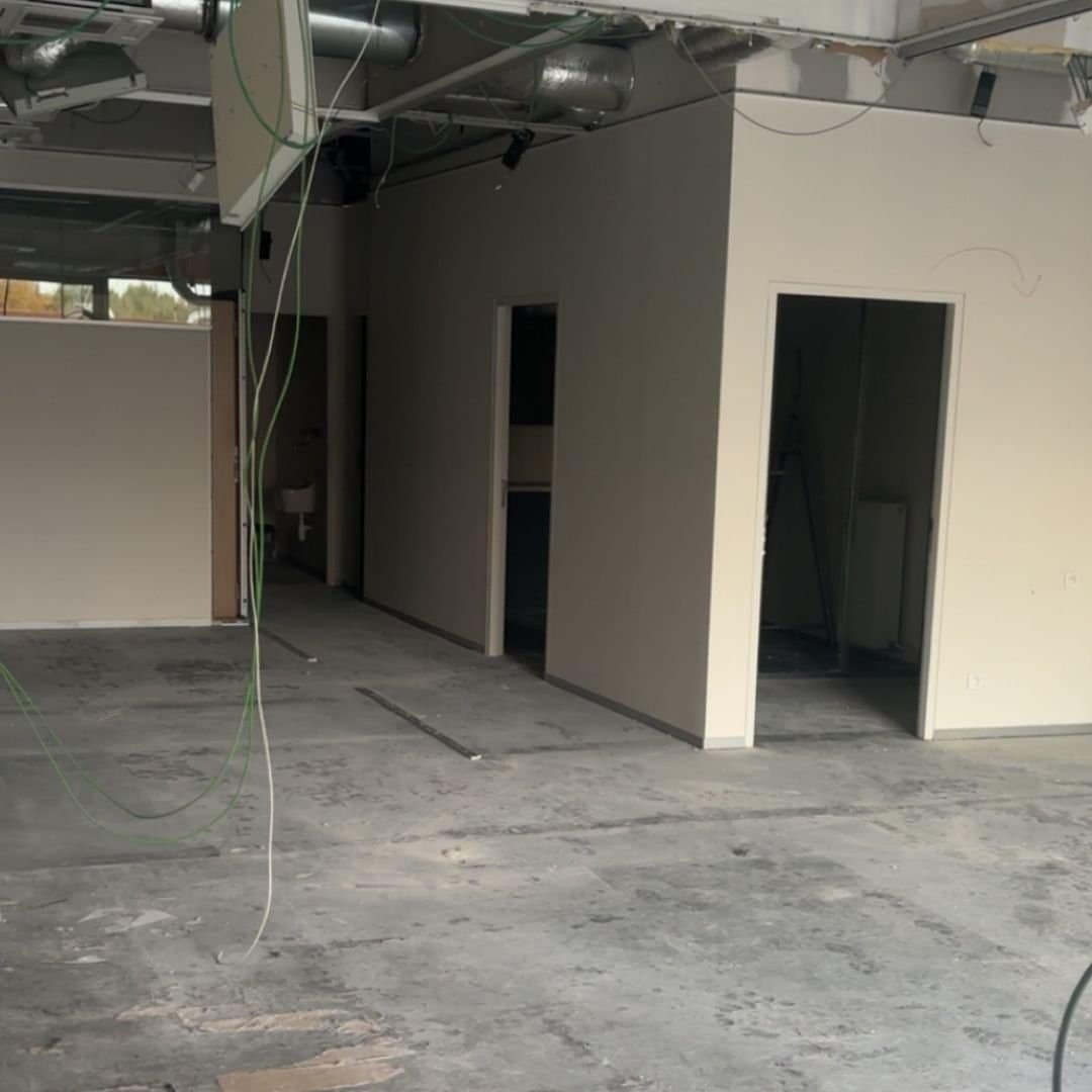 Intervention de nettoyage professionnel après chantier