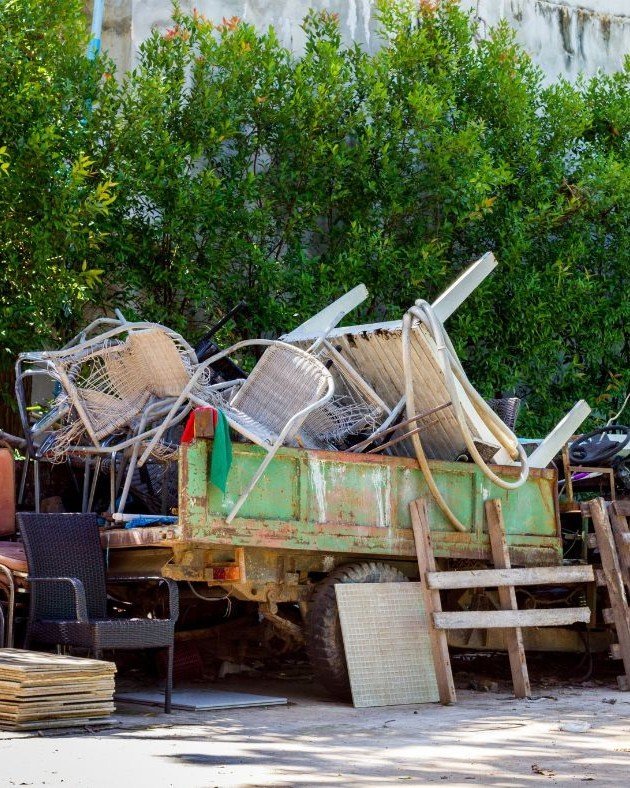 Gestion des déchets après débarras et vide maison
