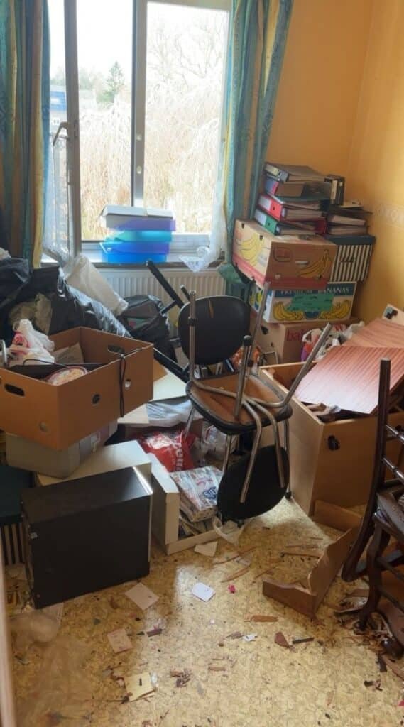 sans encombre - espace vidé et nettoyé, service Belgique, diogene, lieu insalubre