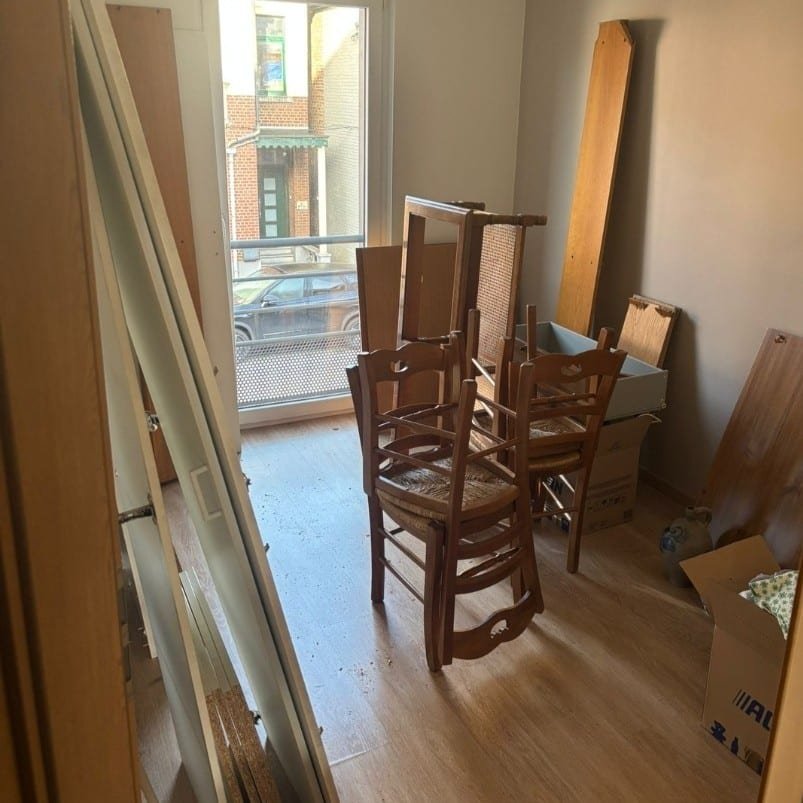débarras logement encombré avant après