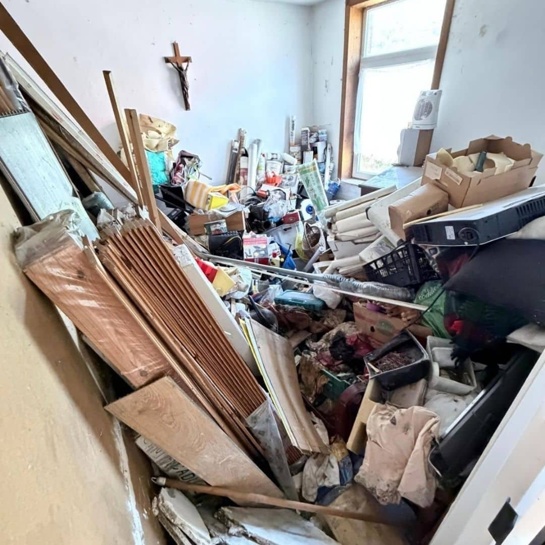 avant apres intervention sans encombre nettoyage debarras et vide maison belgique